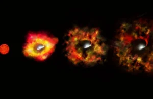 Gwiazda zamieniła się w czarną dziurę, pomijając etap supernowej