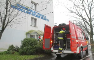 Panika na Wrocławskim Rynku, paczka z wąglikiem.