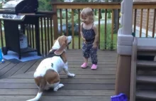 Tak silna jest tylko przyjaźń między maluchem i psem