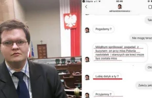 Adrian Dzienisiewicz - Działacz PiS "lubi dotyk 15-latek"