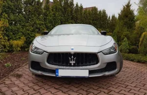 Do sprzedania Maserati Ghibli po strzelaninie, auto z duszą ( ͡° ͜ʖ ͡°)