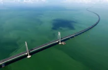 Najdłuższy morski most świata oficjalnie otwarty. Łączy Hong Kong i Makau