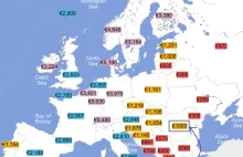 Średnie zarobki brutto w Polsce są już wyższe niż w Grecji