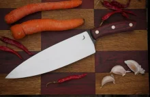 Piękny, ręcznie robiony nóż kuchenny od Trollskyego na aukcji ze szczytnym celem
