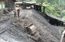 Mała kopalnia węgla w Mamiao