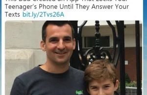 Ojciec stworzył aplikację, która zmusza dziecko do odpowiedzi na...
