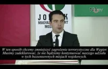 Lider Jobbiku Gábor Vona o masakrze w Paryżu