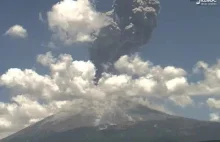 Wybuch wulkanu w Meksyku