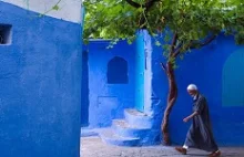 Palcem po mapie: niebieskie miasto Szafszawan w Maroku