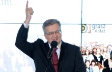 Prezydent Komorowski o braku ostatecznych wyników wyborów samorządowych…