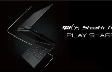 MSI GS65 Stealth Thin - stylowy laptop z Intel Core i7-8750H