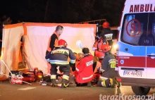 Tragiczny koniec sezonu. W Krośnie zginął motocyklista