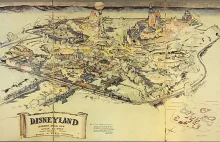 Oryginalna mapa pierwszego Disneylandu, sprzedana na aukcji za ogromną sumę