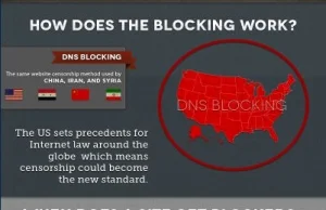 SOPA sparaliżuje Internet. Infografiki i film