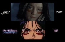 Udana adaptacja anime. Porównanie scen z Alita: Battle Angel 2019 vs 1993