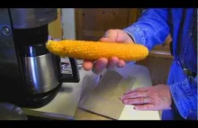 Popcorn prosto z kolby kukurydzy