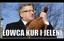 Komorowski łowca jeleni - nagranie z polowania.