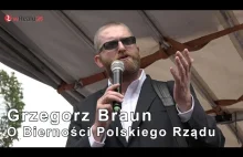 Ostre przemówienie Grzegorza Brauna o Wołyniu pod Sejmem!