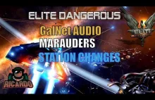 Elite: Dangerous Marauder Combat Station changes and Galnet Audio