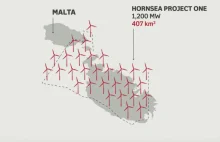 Największa na świecie morska farma wiatrowa będzie większa od Malty