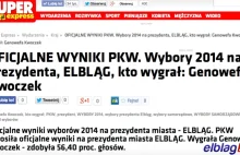 Prezydentem Elbląga została... Genowefa Kwoczek: kandydatka na wójta gminy.