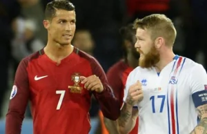 Euro 2016. Cristiano Ronaldo do Arona Gunnarsona: Kim Ty jesteś?