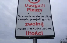 Znak drogowy w Szczecinie :)