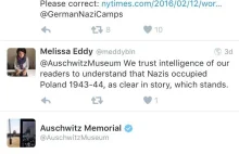 Dziennikarka NYT nazywa niemiecki obóz polskim i absurdalnie broni tego