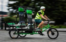 Lime wprowadza w stolicy rowery cargo do obsługi hulajnóg