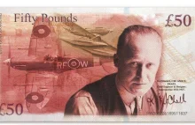 Możliwe, że Polski Spitfire z Dywizjonu 303 będzie na brytyjskim banknocie.