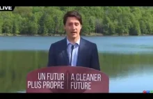 Wpadka Justina Trudeau, Premiera Kanady
