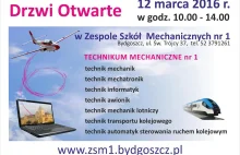 Drzwi otwarte Mechanika nr 1 - 12 marca 2016 - Bydgoszczanie