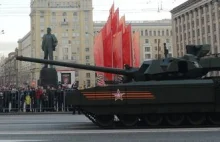Rosyjski superczołg popsuł się na Placu Czerwonym