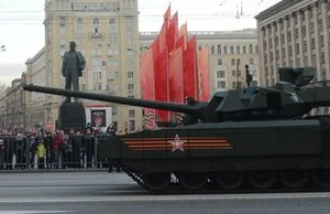Rosyjski superczołg popsuł się na Placu Czerwonym