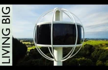 Futurystyczny domek "na drzewie" - The Skysphere