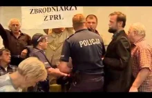 Bójka w Sądzie Najwyższym, Adam Słomka wyniesiony przez policję!