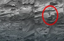 Zdjęcia Marsa: "kobieta w czerni" rozpala wyobraźnię internautów