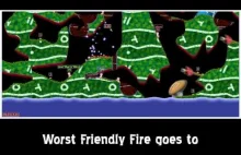 Tyle przegrać - najgorsze zagrania w historii - Worms Armageddon