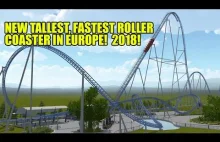 EnergyLandia 2018 Największy Rollercoaster w europie
