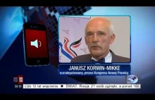 Janusz Korwin-Mikke nie wejdzie do MSZ? (Superstacja 15.07.2014)