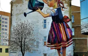 Białostockie murale podbijają serca :)