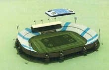 Zdalnie sterowane "chmury" nad boiskami w Katarze na MŚ w Piłce Nożnej 2022.