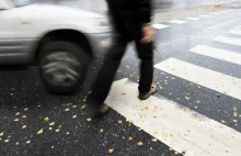 Prawie 50% potrąceń pieszych ma miejsce na pasach