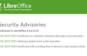 Lepiej nie zostawiać LibreOffice bez aktualizacji