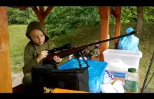Wojownik24 pokazuje jak strzelał ze strzelby i karabinu w wieku 6 lat