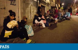 Materiały wideo z trzęsienia ziemi w Meksyku w artykule El Pais (po hiszpańsku)