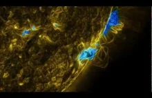 Żarzące się Słońce - unikatowa, artystyczna obróbka nagrania z satelity SDO