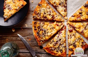 [Przepis] Bezglutenowa pizza z kurczakiem i czerwoną fasolką
