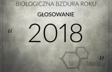 Biologiczna Bzdura Roku 2018 - głosowanie