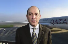 Prezes Qatar Airways twierdzi, że kobieta nie może być szefową linii lotniczych